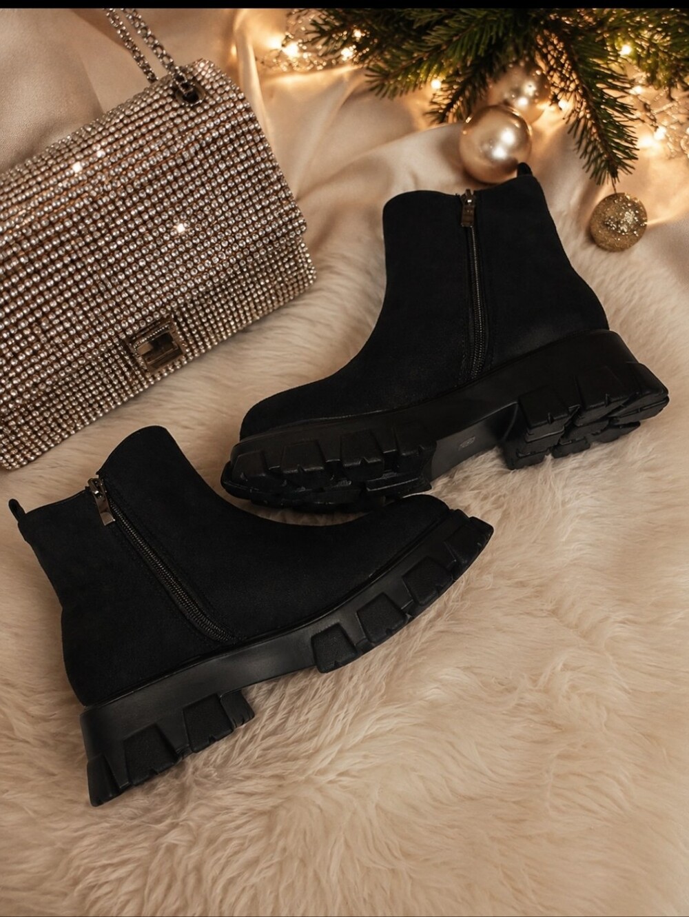Combat boots Vegan Suede - Picture 7 of 8